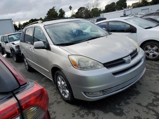 5TDZA22C75S334229 - 2005 TOYOTA SIENNA XLE SILVER photo 4