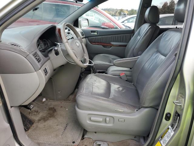 5TDZA22C75S334229 - 2005 TOYOTA SIENNA XLE SILVER photo 7