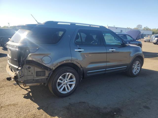 1FM5K8D88FGA00273 - 2015 FORD EXPLORER XLT GRAY photo 3