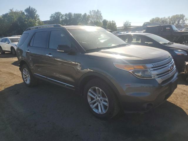 1FM5K8D88FGA00273 - 2015 FORD EXPLORER XLT GRAY photo 4