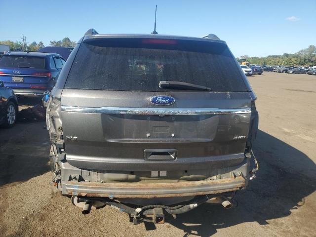 1FM5K8D88FGA00273 - 2015 FORD EXPLORER XLT GRAY photo 6