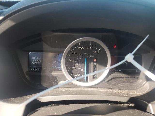 1FM5K8D88FGA00273 - 2015 FORD EXPLORER XLT GRAY photo 9