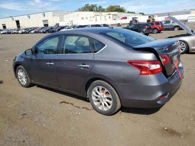 3N1AB7AP3KY338295 - 2019 NISSAN SENTRA S رمادي صورة 2