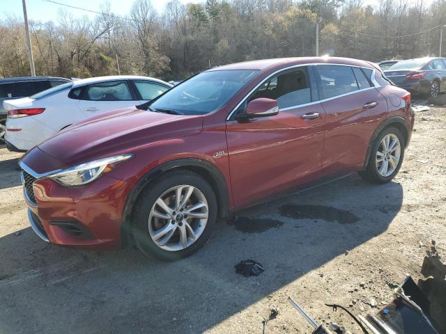 SJKCH5CP2HA036609 - 2017 INFINITI QX30 BASE RED photo 1