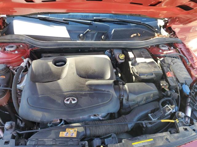 SJKCH5CP2HA036609 - 2017 INFINITI QX30 BASE RED photo 12