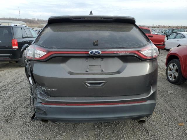 2FMTK3G80FBB39634 - 2015 FORD EDGE SE CHARCOAL photo 6