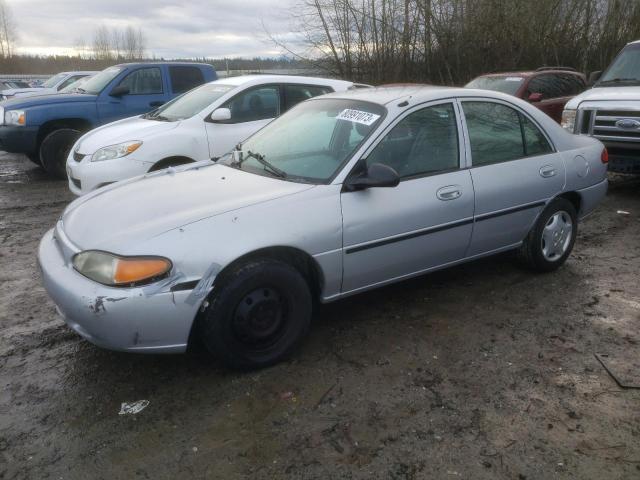 1FALP10P8VW382574 - 1997 FORD ESCORT SILVER photo 1