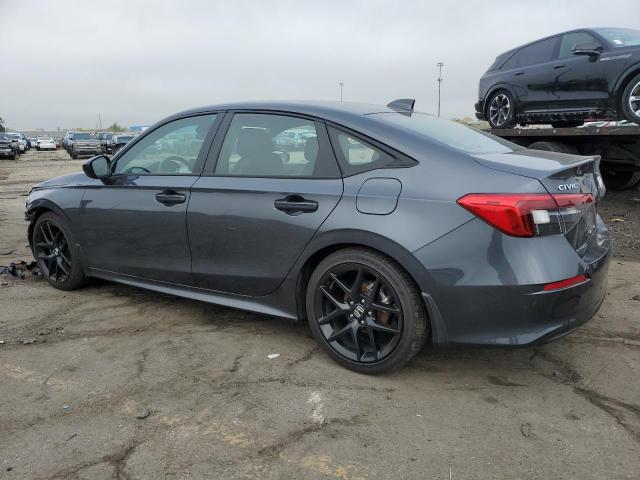 2HGFE2F56NH569398 - 2022 HONDA CIVIC SPORT GRAY photo 2