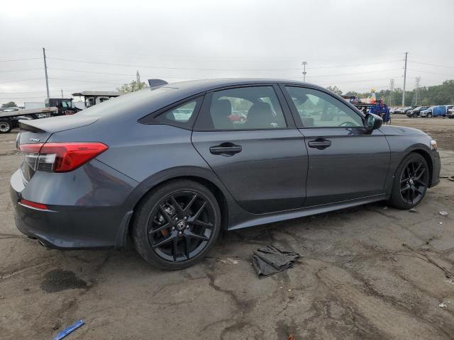 2HGFE2F56NH569398 - 2022 HONDA CIVIC SPORT GRAY photo 3