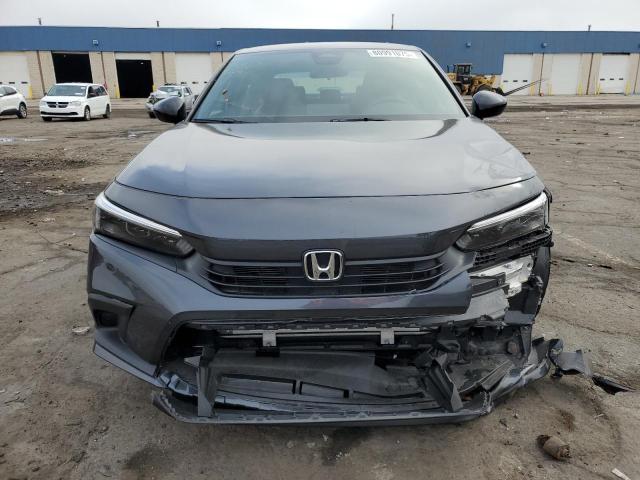 2HGFE2F56NH569398 - 2022 HONDA CIVIC SPORT GRAY photo 5
