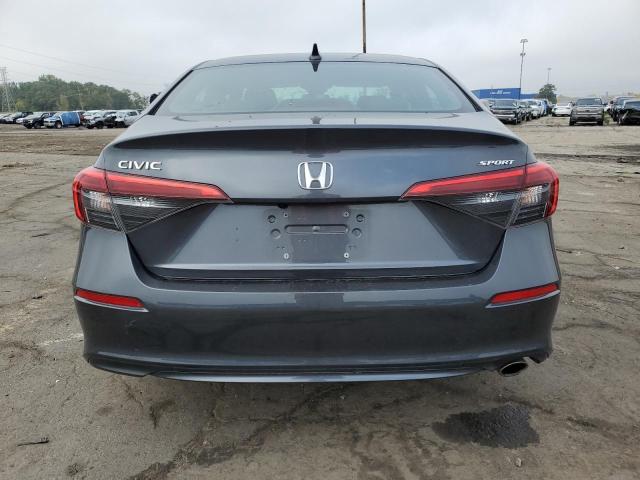 2HGFE2F56NH569398 - 2022 HONDA CIVIC SPORT GRAY photo 6