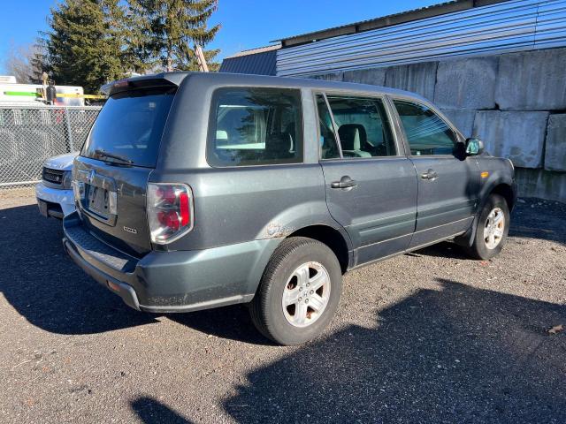 2HKYF18146H529953 - 2006 HONDA PILOT LX GRAY photo 4