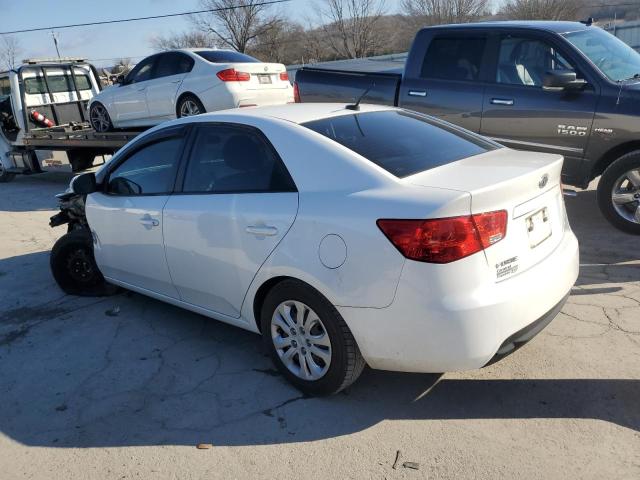 KNAFU4A29C5593903 - 2012 KIA FORTE EX WHITE photo 2