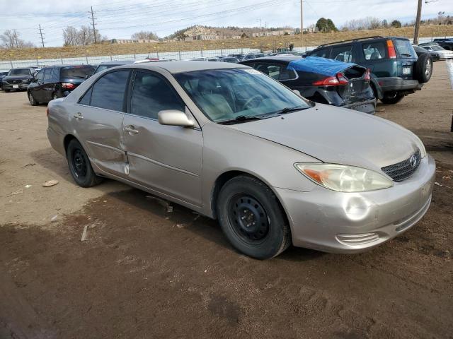 4T1BE32K93U130958 - 2003 TOYOTA CAMRY LE GOLD photo 4