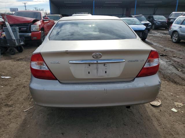 4T1BE32K93U130958 - 2003 TOYOTA CAMRY LE GOLD photo 6