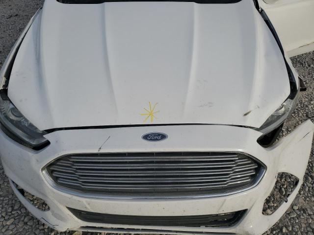 3FA6P0H75FR265311 - 2015 FORD FUSION SE WHITE photo 11