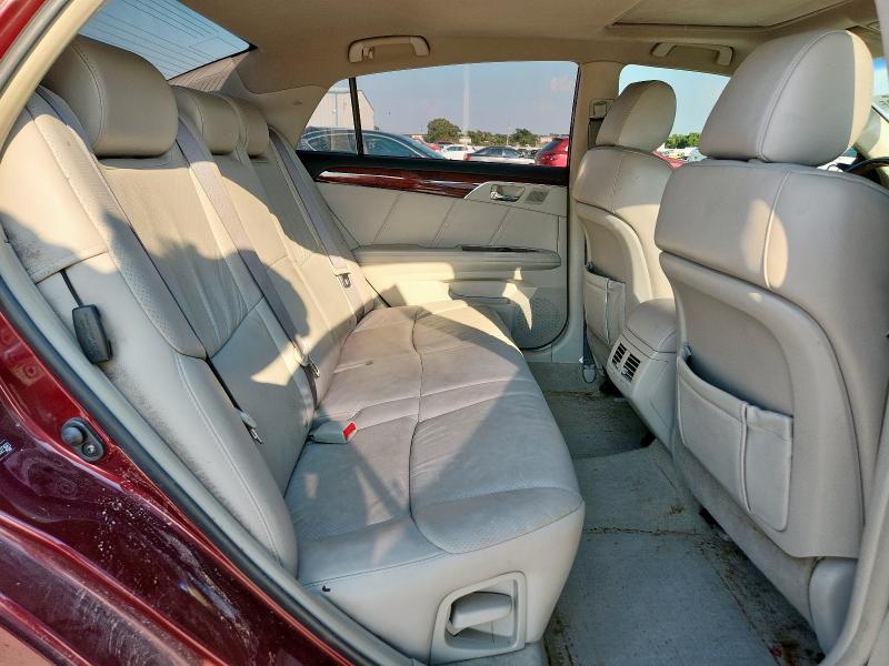 4T1BK36B68U273683 - 2008 TOYOTA AVALON XL PURPLE photo 10