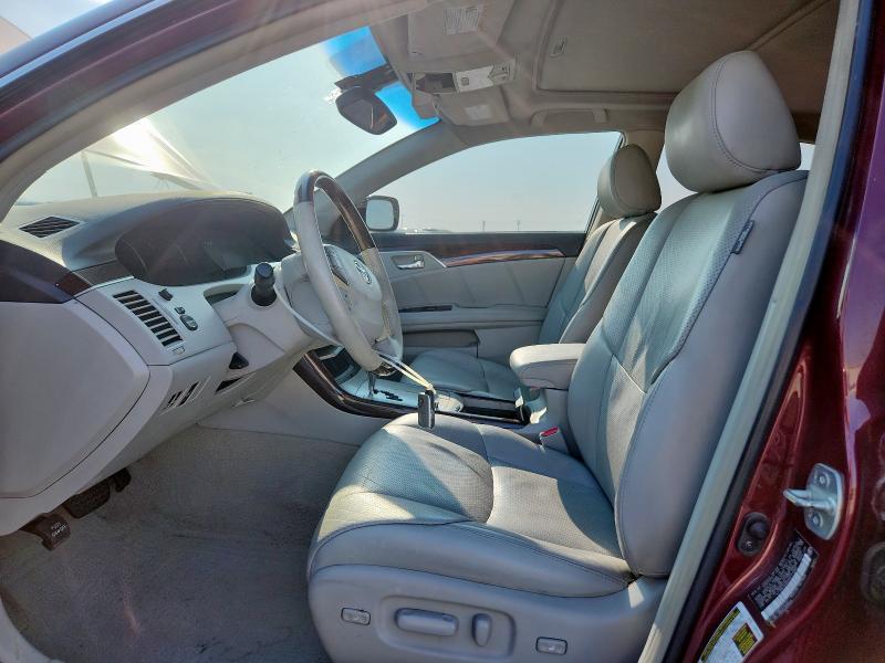 4T1BK36B68U273683 - 2008 TOYOTA AVALON XL PURPLE photo 7