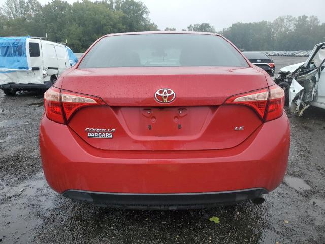2T1BURHE3KC231369 - 2019 TOYOTA COROLLA L წითელი ფოტო 6