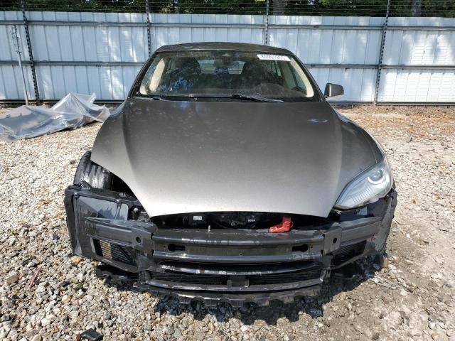 5YJSA1E25FF102636 - 2015 TESLA MODEL S BROWN photo 5