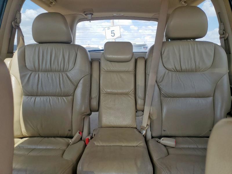 5FNRL38726B436957 - 2006 HONDA ODYSSEY EXL WHITE photo 10