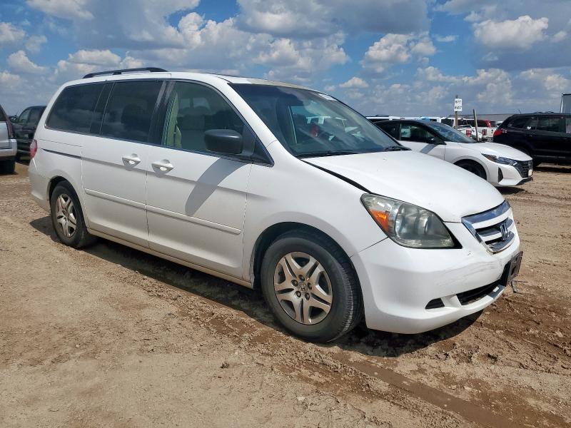 5FNRL38726B436957 - 2006 HONDA ODYSSEY EXL WHITE photo 4