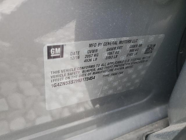 1G4ZN5SS7HU173454 - 2017 BUICK LACROSSE PREFERRED GOLD photo 12