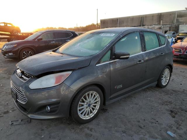 1FADP5CU6FL100786 - 2015 FORD C-MAX PREMIUM SEL GRAY photo 1