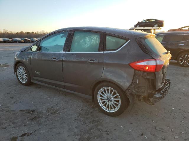 1FADP5CU6FL100786 - 2015 FORD C-MAX PREMIUM SEL GRAY photo 2