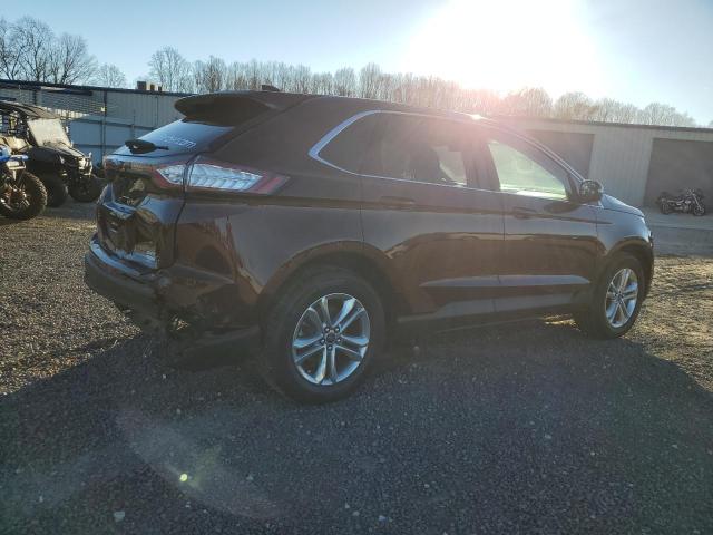 2FMPK3J90JBB14521 - 2018 FORD EDGE SEL BURGUNDY photo 3