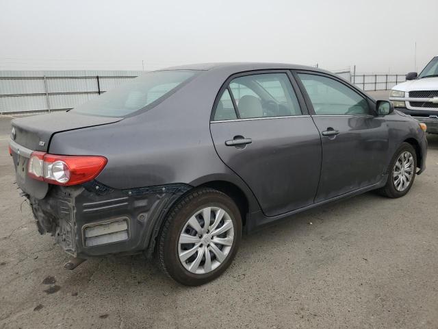 5YFBU4EE0DP156740 - 2013 TOYOTA COROLLA BASE Серый фото 3