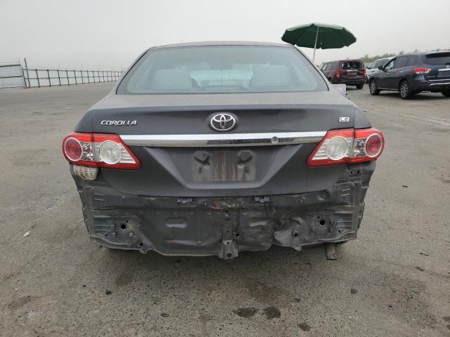 5YFBU4EE0DP156740 - 2013 TOYOTA COROLLA BASE Серый фото 6