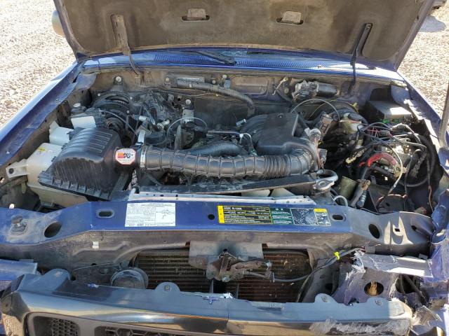 1FTYR10U55PA10880 - 2005 FORD RANGER BLUE photo 11