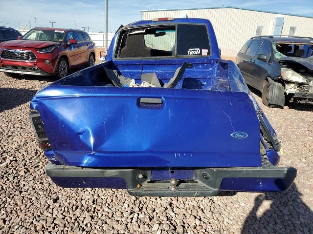 1FTYR10U55PA10880 - 2005 FORD RANGER BLUE photo 6