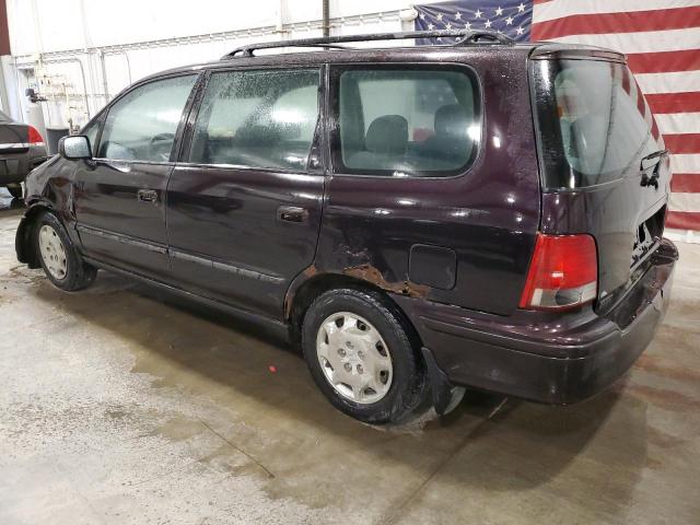 JHMRA3840WC009462 - 1998 HONDA ODYSSEY LX PURPLE photo 2