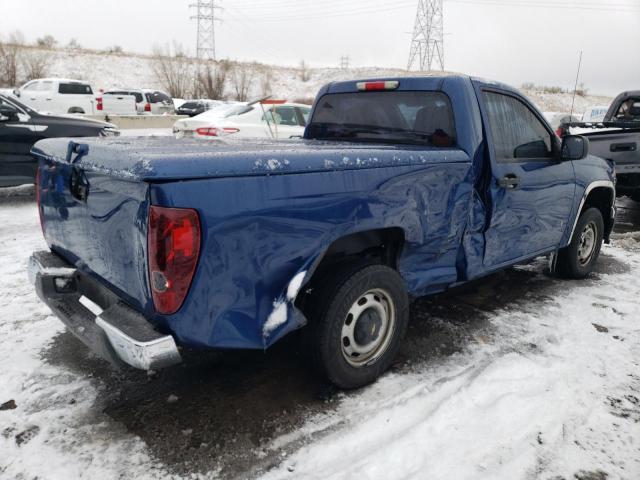 1GCCS148268135312 - 2006 CHEVROLET COLORADO BLUE photo 3