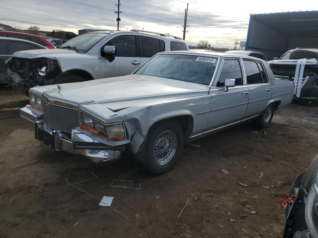 1G6DW51Y9H9725091 - 1987 CADILLAC BROUGHAM SILVER photo 1