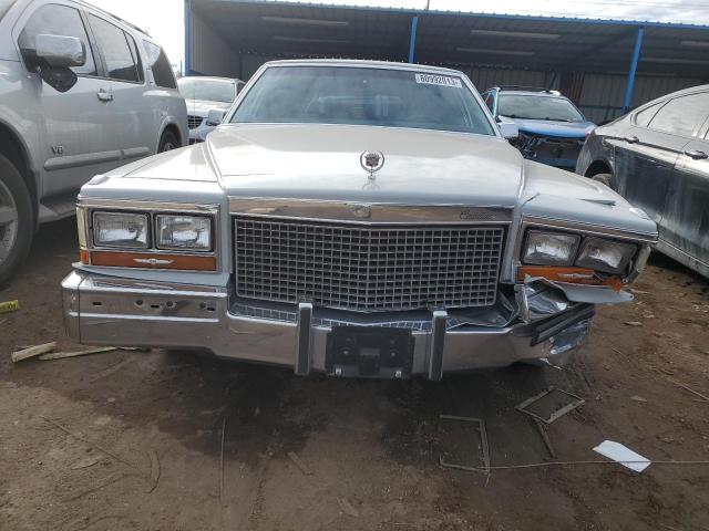 1G6DW51Y9H9725091 - 1987 CADILLAC BROUGHAM SILVER photo 5