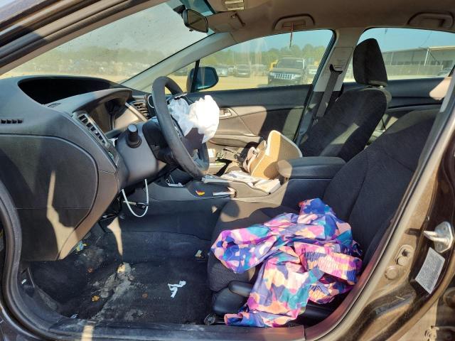 19XFB2F50DE006591 - 2013 HONDA CIVIC LX BLACK photo 7