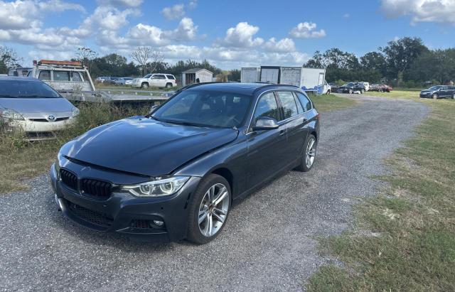 WBA8K3C38HA022948 - 2017 BMW 330 XI Сірий фото 2
