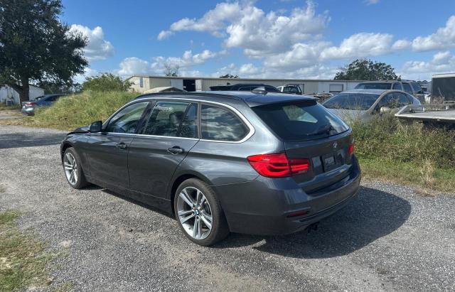 WBA8K3C38HA022948 - 2017 BMW 330 XI Сірий фото 3