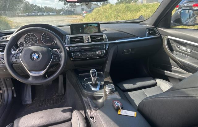WBA8K3C38HA022948 - 2017 BMW 330 XI Сірий фото 9