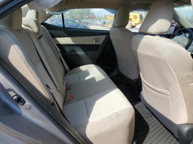 2T1BURHE2GC499725 - 2016 TOYOTA COROLLA L GRAY photo 10