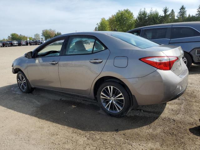 2T1BURHE2GC499725 - 2016 TOYOTA COROLLA L GRAY photo 2