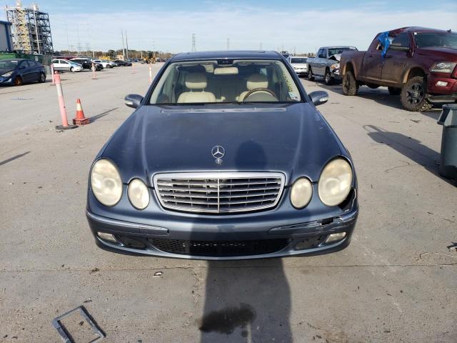 WDBUF56J06A937090 - 2006 MERCEDES-BENZ E 350 BLUE photo 5