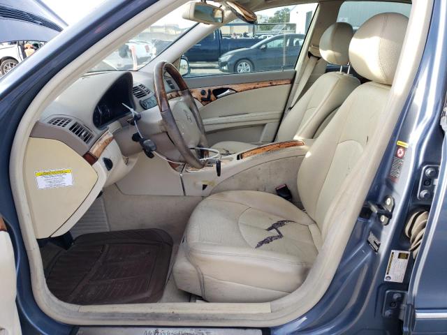 WDBUF56J06A937090 - 2006 MERCEDES-BENZ E 350 BLUE photo 7