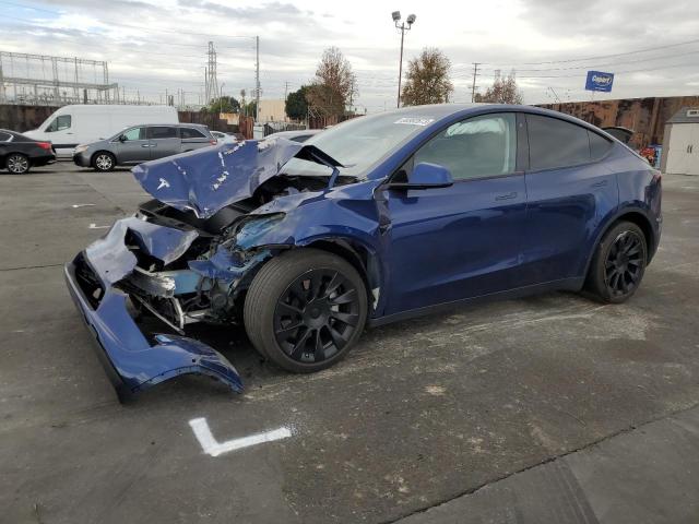 5YJYGDEE3LF043490 - 2020 TESLA MODEL Y BLUE photo 1