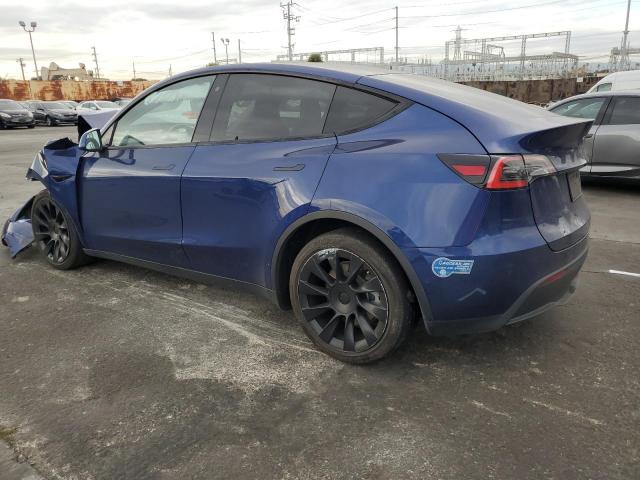 5YJYGDEE3LF043490 - 2020 TESLA MODEL Y BLUE photo 2