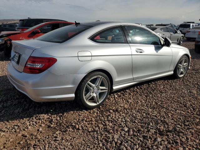 WDDGJ4HB5DF951702 - 2013 MERCEDES-BENZ C 250 SILVER photo 3