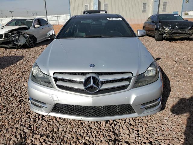 WDDGJ4HB5DF951702 - 2013 MERCEDES-BENZ C 250 SILVER photo 5